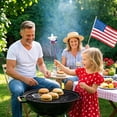 thumbnail image 3 of Fourth of July Memorial Day Decorations, Independence Day Pentagram Decoration Red White And Blue Five Star Bow Star Stick Inserts Independence Day Party Decoration, 3 of 6