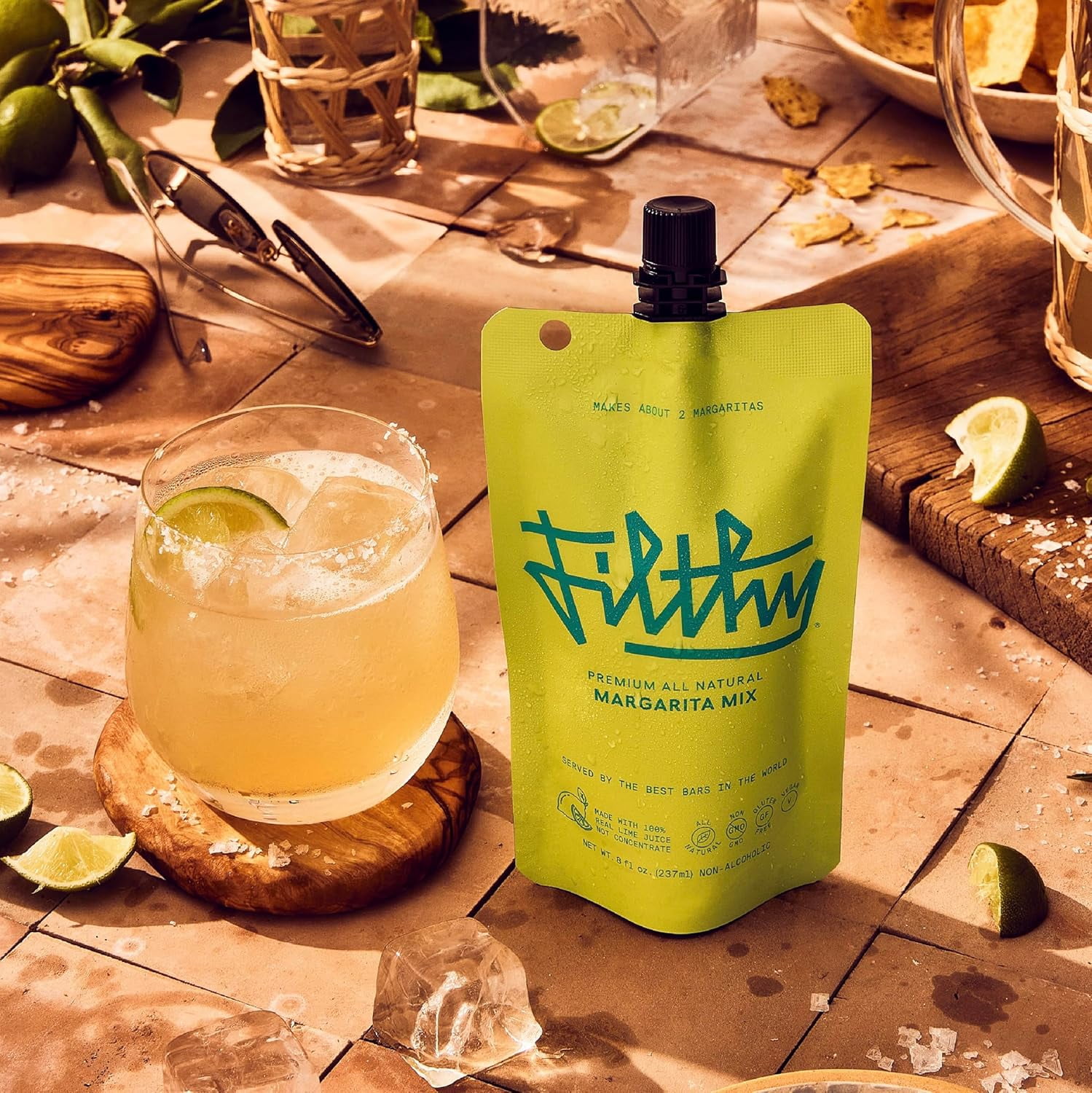 Filthy Margarita Mix 8oz Pouch (6-Pack)