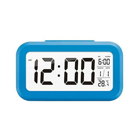Smart Digital Desktop Alarm Clock Large Display With Temperature Calendar Canada Smart Digital Desktop Alarm Clock Large, Extra Large Display Alarm Clock