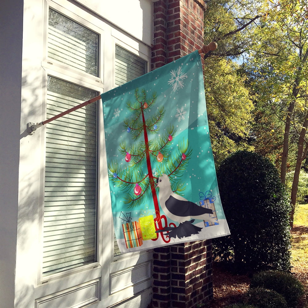 Caroline's Treasures BB9313CHF Saxon Fairy Swallow Pigeon Christmas Flag Canvas House Size , Large, multicolor