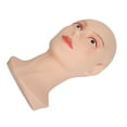 thumbnail image 1 of Tête de Mannequin en PVC Lavable pour Femme, Support de Tête pour Chapeaux, 1 of 5