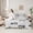 Grey Red, variant on Homewish Eiffel Tower 7-Piece Queen Bedding Set - Romantic Paris Valentine