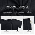 thumbnail image 3 of Iceglad Mens Pajamas Set Short Sleeve Pj Set Soft Stretch Sleepwear for Men Lightweight Summer Lounge Set Casual 2 Piece Loungewear with Shorts, 3 of 9