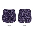 thumbnail image 3 of KLL Lavender Flowers Pattern Shorts Women,Athletic Shorts High Waisted Running Shorts Pocket Sporty Short Gym Elastic Workout Shorts-Medium, 3 of 7