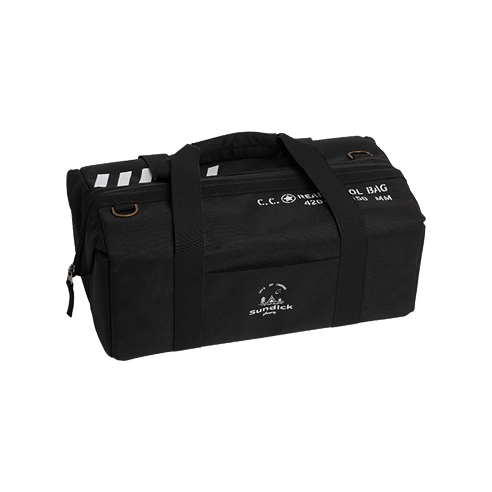 GARENDE Camping Storage Bag Organizer Multipurpose Electricians Tool Bag Handbag Black