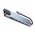thumbnail image 2 of Oliegs Blanket Type C Docking Station 8 In 1 HDM I Laptop Converter USB 3.0 Network Card Hub, 2 of 5