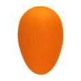 thumbnail image 3 of 5.7"×8.7" Flocking Easter Egg Ornament, Realistic Flocked Texture With Vivid Colors, Perfect For Home Tabletop Display, Mantel Arrangement And Easter Party Decor Orange, 3 of 8