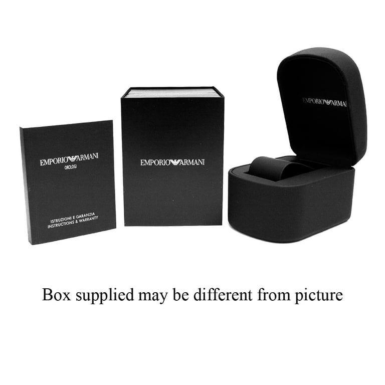 Emporio armani hot sale watch box