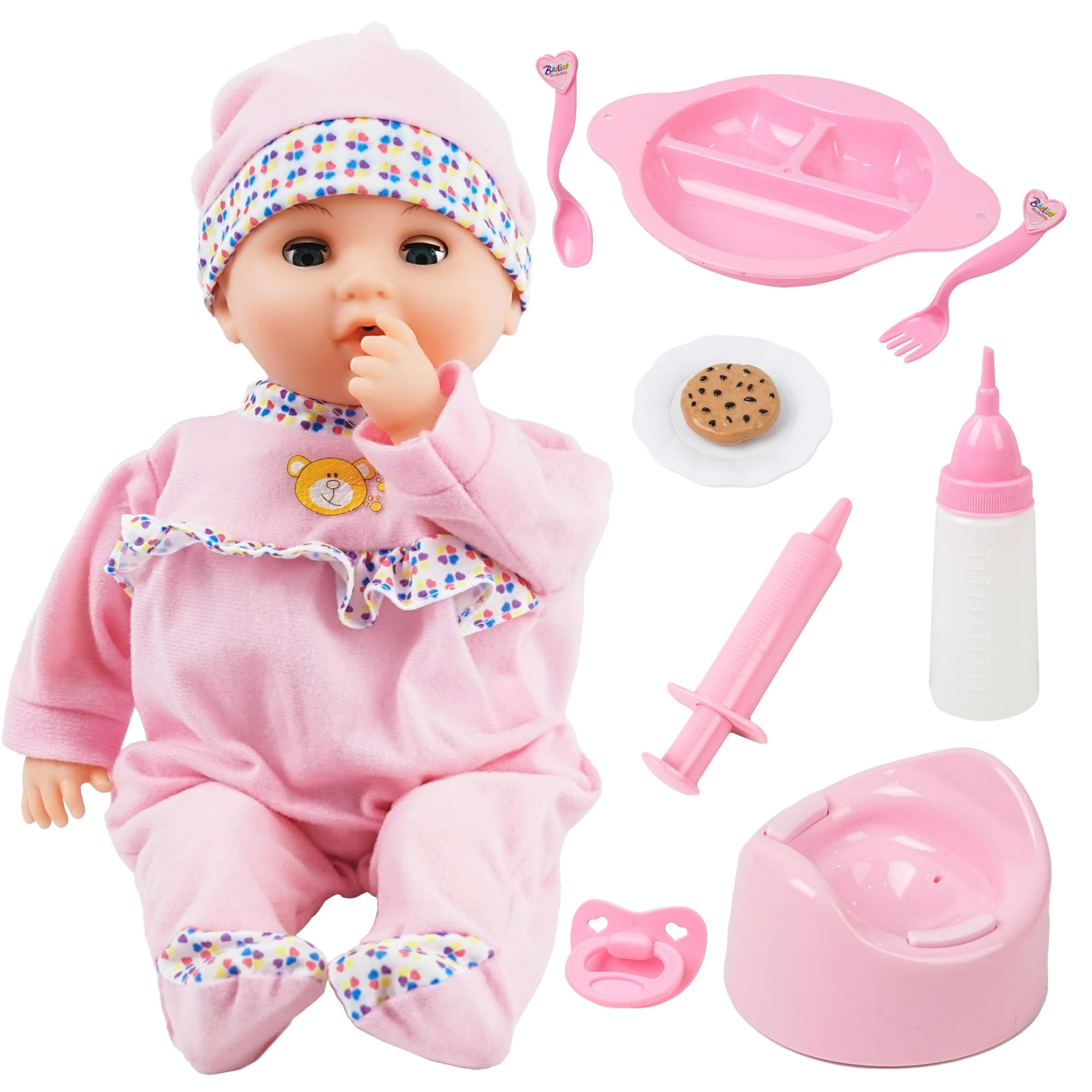 Baby doll pretend play discount
