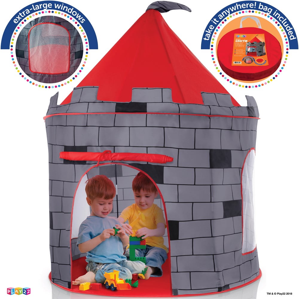 Folding Castle Good Knight Tent Intent Children Play Sleep Over Tent 3 