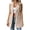 Beige, variant on TGSLY Women's Long Sleeveless Blazer Vest Lightweight Notched Lapel Solid Color Suit Jacket Dressy Open Front Adjustable Drawstring Waist Vest Coat with Pockets M