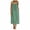 Green, variant on vigerkar Backless Cami Dresses for Women Sleeveless Open Back Lounge Linen Dress Beach Vacation Maxi Sundress with Back Tie (Coffee, XL)
