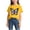 Yellow, variant on Afuyipoi Girls Cotton T-shirts,Round Neck Short Sleeved Butterfly Printed Summer Casual Tees Pink 8-10 T
