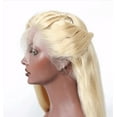 thumbnail image 7 of Pre Plucked 13X4 Lace Front Wigs With Baby Hair Glueless Remy Straight Human Hair Wigs 1B/613 Ombre Blonde With Natural Black 150% Density For Black Women 14 inches, 7 of 7