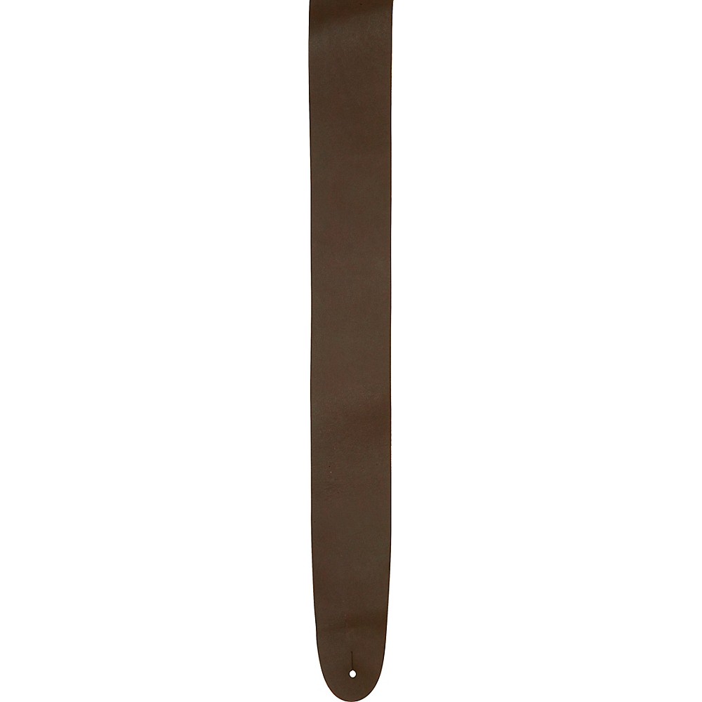 D'Addario Basic Classic Leather Guitar Strap, Brown