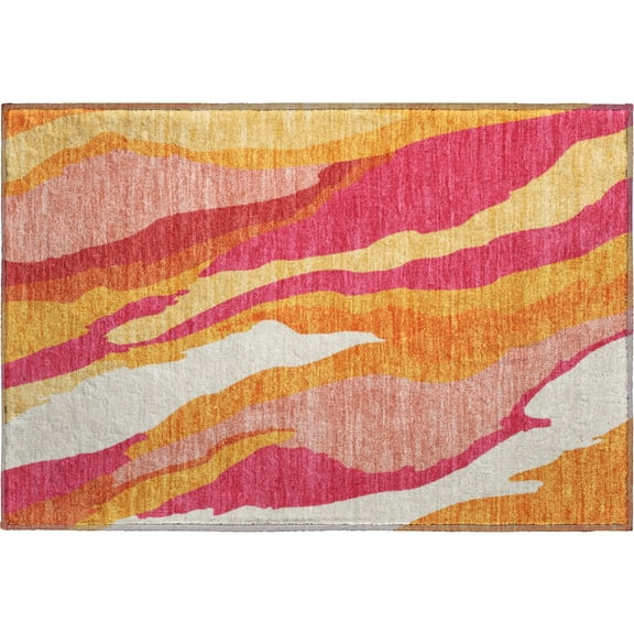 Dalyn Rugs Premium Machine Washable Mayfield AMF1047 Blush 1'8" x 2'6" Rug