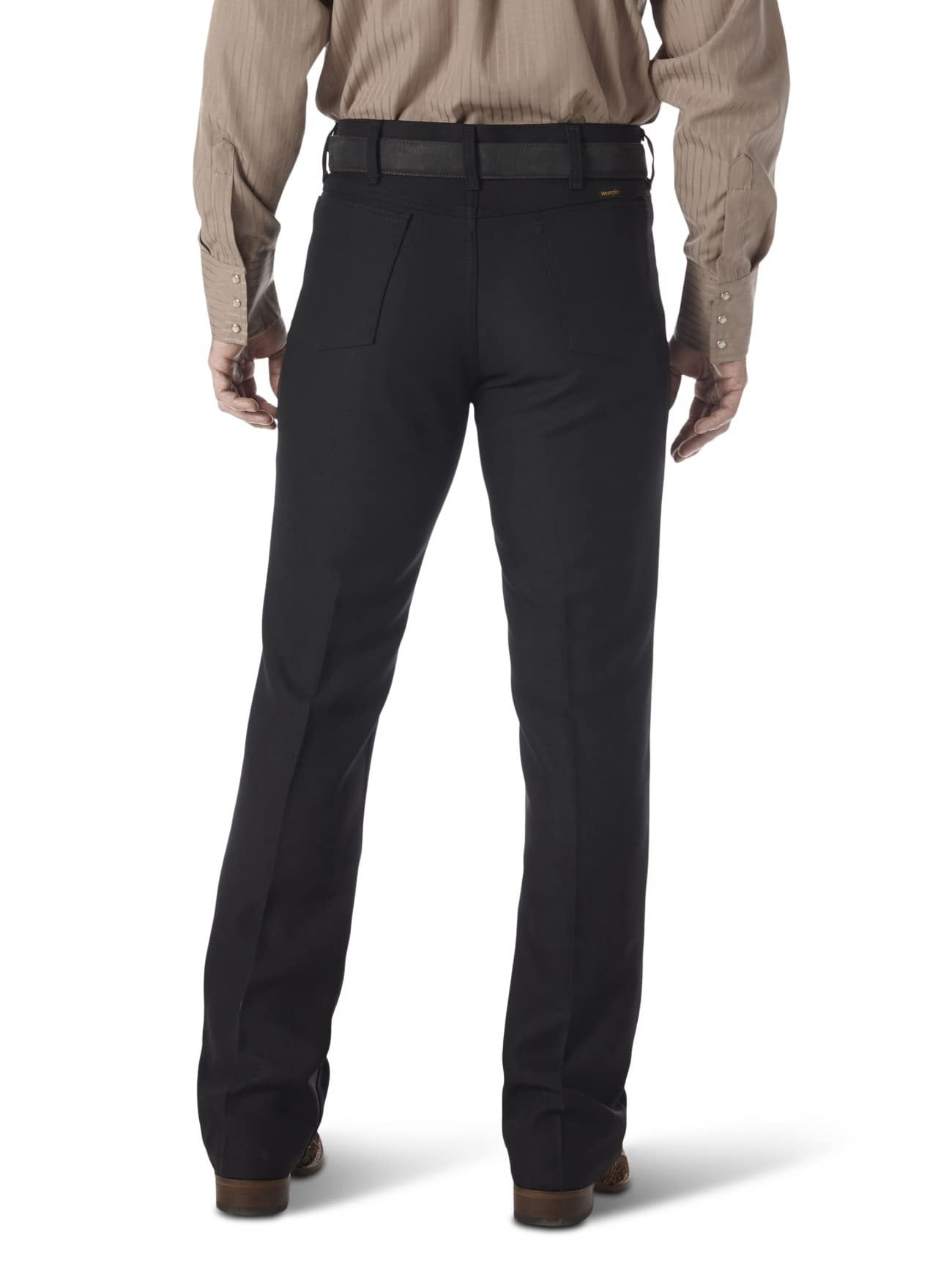 Wrangler Men's Black Cowboy Twill Dress Jean with Stretch, Sizes 40 x 30