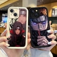 thumbnail image 2 of Funda de silicona para teléfono móvil iPhone, carcasa con diseño de Uchiha Itachi Pain, para modelos 16, 15, 14, 13, 12, 11 Pro Max, 16, 15, 14, 8, 7 Plus, X, XS Max, N-NARUTO, 2 of 5
