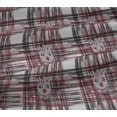 thumbnail image 5 of oneOone Viscose Jersey Fabric Swirl & Check Ikat Print Sewing Fabric BTY 60 Inch Wide, 5 of 5