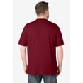thumbnail image 2 of KingSize Men's Big & Tall Shrink-Less Lightweight Henley T-Shirt, 2 of 6
