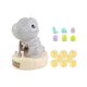 thumbnail image 5 of Juego de coordinación de la grúa de dinosaurios con máquina de agarre de dinosaurios y garras atrapantes gris, 5 of 9