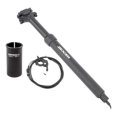 thumbnail image 1 of Bike Dropper Seatpost 370mm Adjustable 27.2mm Remote Seat Post Tube Pole Pillar 27.2+ 30.4mm Adapter, 1 of 8