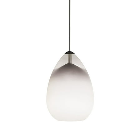 - Tech Lighting 700MO2ALIW Halogen Low-Voltage Alina Two-Circuit MonoRail Pendant with White Hand-blown Venetian Teardrop Shaped Glass Shade