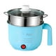 thumbnail image 2 of Electric Hot Pots,Noodles Cooker Non Stick Electric Cooking Pot,Multifunctional Electric Cooker Heating Pan,1.2L Mini Pot Steak Egg Fried Rice Steam Soup,Stainless Steel double layer mayimx Ollas Calientes Eléctricas, 2 of 9