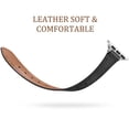 thumbnail image 3 of Correa de reloj Charlam Slim Leather 40 mm 38 mm 41 mm 42 mm 44 mm 45 mm, 3 of 7
