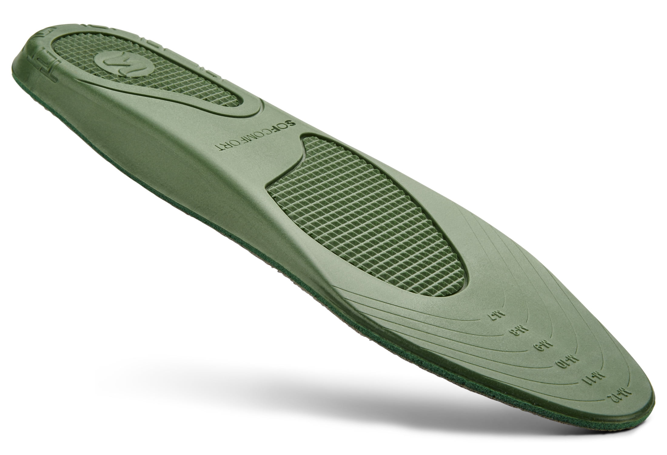 Sof Comfort Comfort Memory Insole Men s 7 13 Trim to Fit Walmart