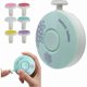 thumbnail image 4 of Mint green [6 grinding heads] English version Electric nail art equipment Child Baby Safety Nail Clipper Nail Art Suitable, 4 of 5