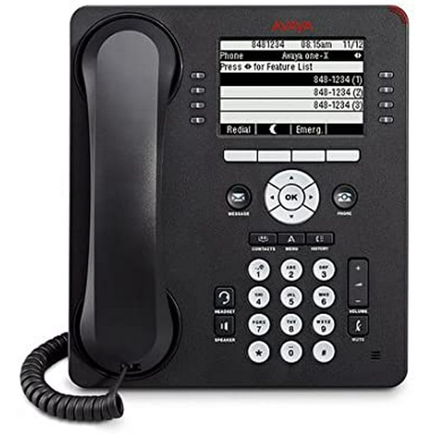 Avaya 9608 Text IP Office Desk Phone 700480585 (USED) - Walmart.com