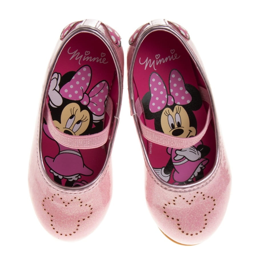 Disney Minnie Mouse Toddler Girls' Flat Dress Shoes