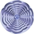 thumbnail image 1 of Ahgly Company Machine Washable Indoor Round Transitional Slate Blue Area Rugs, 5' Round, 1 of 7