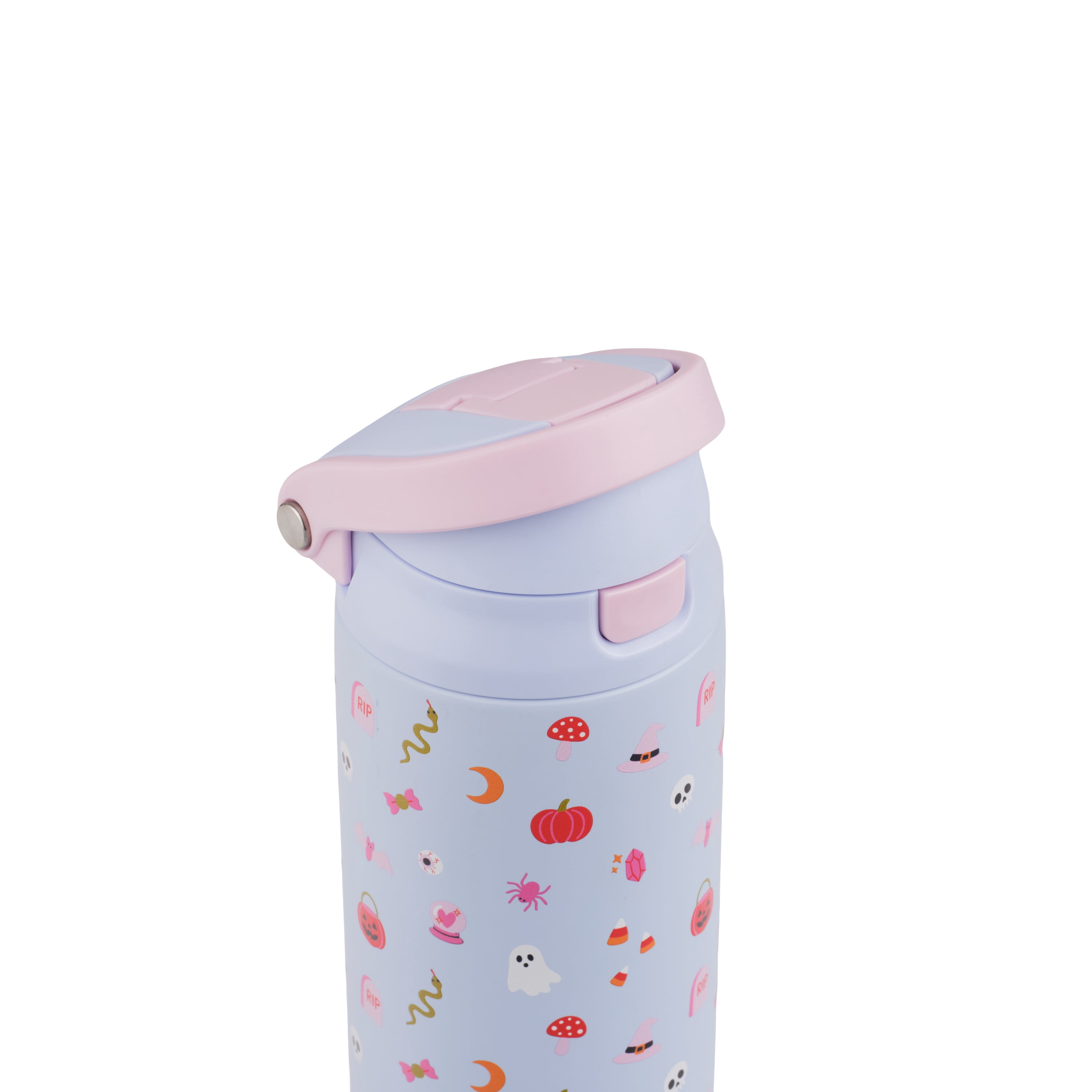 TAL 24oz Stainless Steel 2-in-1 Water Bottle with Straw and Chug Lid, Boo