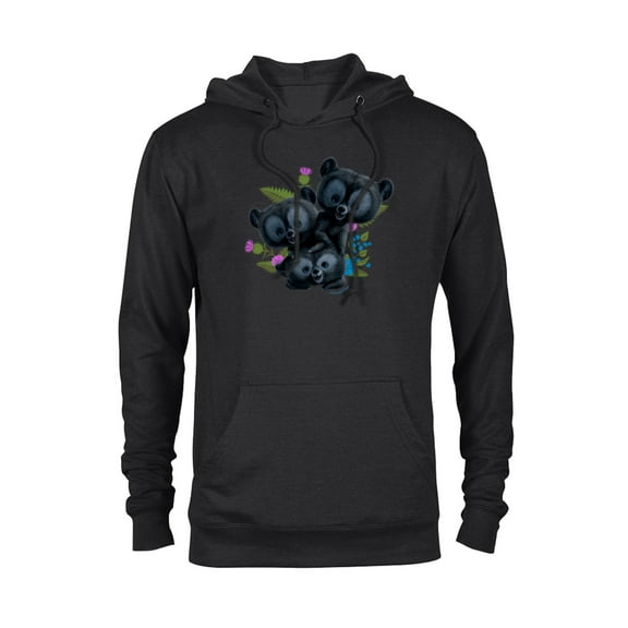 Disney and Pixar’s Brave Bear Cubs - Pullover Hoodie for Adults - Customized-Black