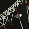 thumbnail image 4 of Perla cintura cadena vientre cadena cinturón cuerpo cadena accesorios joyería para mujeres y niñas Hanfu cintura cadena larga borla perla Shuxiu Wang 1327533060080, 4 of 5