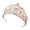 Rose gold, variant on Giaone Princess Tiaras Hair Ornament Princess Headpiece With Crystal Rhinestones Jewelry For Photography