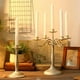 thumbnail image 3 of Candelabro de pilar vintage para cenas románticas a la luz de las velas Blanco S, 3 of 8