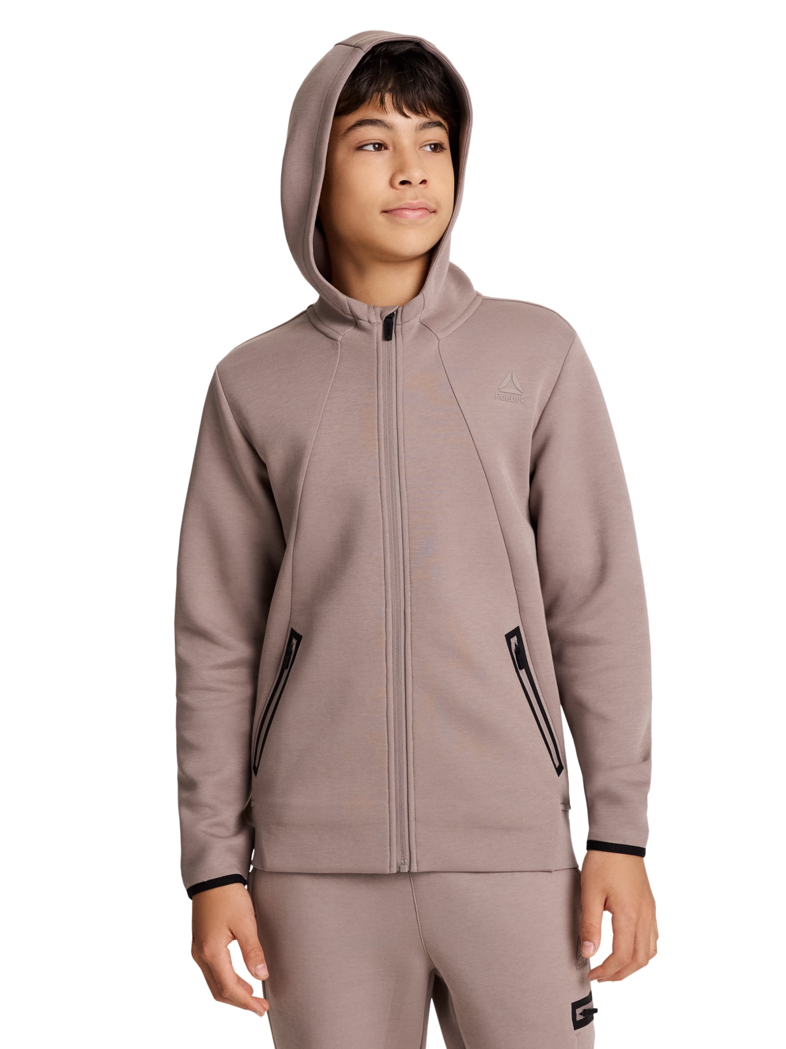 Reebok Boy's Momentum Full-Zip Hoodie, Sizes 4-18