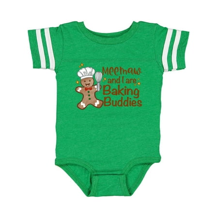 

Inktastic Meemaw And I Are Baking Buddies Gift Baby Boy or Baby Girl Bodysuit