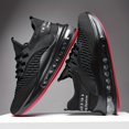 thumbnail image 6 of Men'S White Sneakers with Air Cushioning, Shock-Absorbing, Suitable for Sports, Walking, And Casual Wear, Trendy And Fashionable Everyday Shoes, 6 of 9