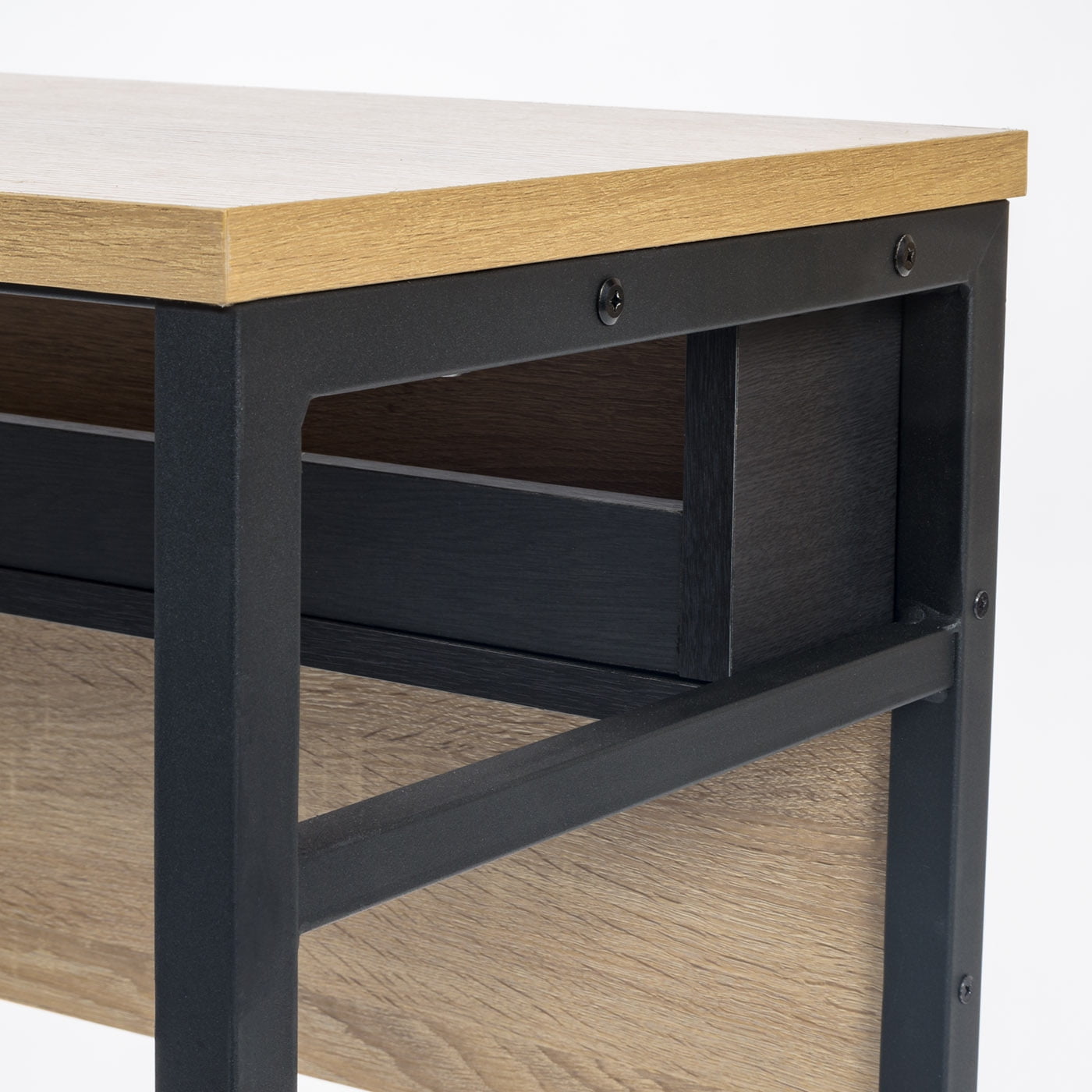 IRIS Office Computer Desk With Monitor Stand, Organizer and Cable Tray