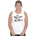 thumbnail image 3 of You Only Prettier Country Attitude Womens Plus Size Graphic Tank Top Brisco Brands 2X, 3 of 5