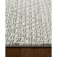thumbnail image 3 of TOWN & COUNTRY LUXE Tretta Modern Geo Runner Area Rug with Plush High-Low Texture, Grey, 1'9"x7'2", 3 of 7