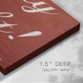 thumbnail image 4 of Red Merry and Bright- Gallery Wrapped Canvas, 4 of 9