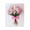 Pink White Tied Bouquet, variant on Stupell Industries Cottage Pink & White Tied Flower Bouquet Black Floating Frame Canvas Art, 17 x 21, by The Prints Vibe
