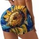 thumbnail image 1 of Fotbe vintage Starry Sunflower Shorts Sin Costuras – Shorts Deportivos de Cintura Alta para Mujer, Elásticos para Gimnasio, Yoga, Running o Ciclismo-Large, 1 of 8