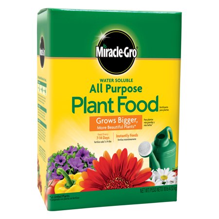 Outdoor Plant Food - Miracle Gro Water Soluble 10 lb. All Purpose Plant Food