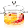 thumbnail image 1 of Cacerola Jucoan de vidrio borosilicato de 1,5 L con tapa, 1 of 7
